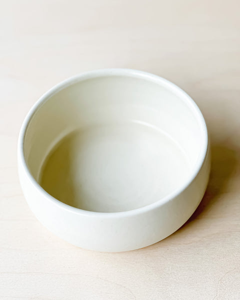 Satin Ivory Bowl // Sale