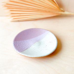 Speckled Lavender Catch-All Dish // Second