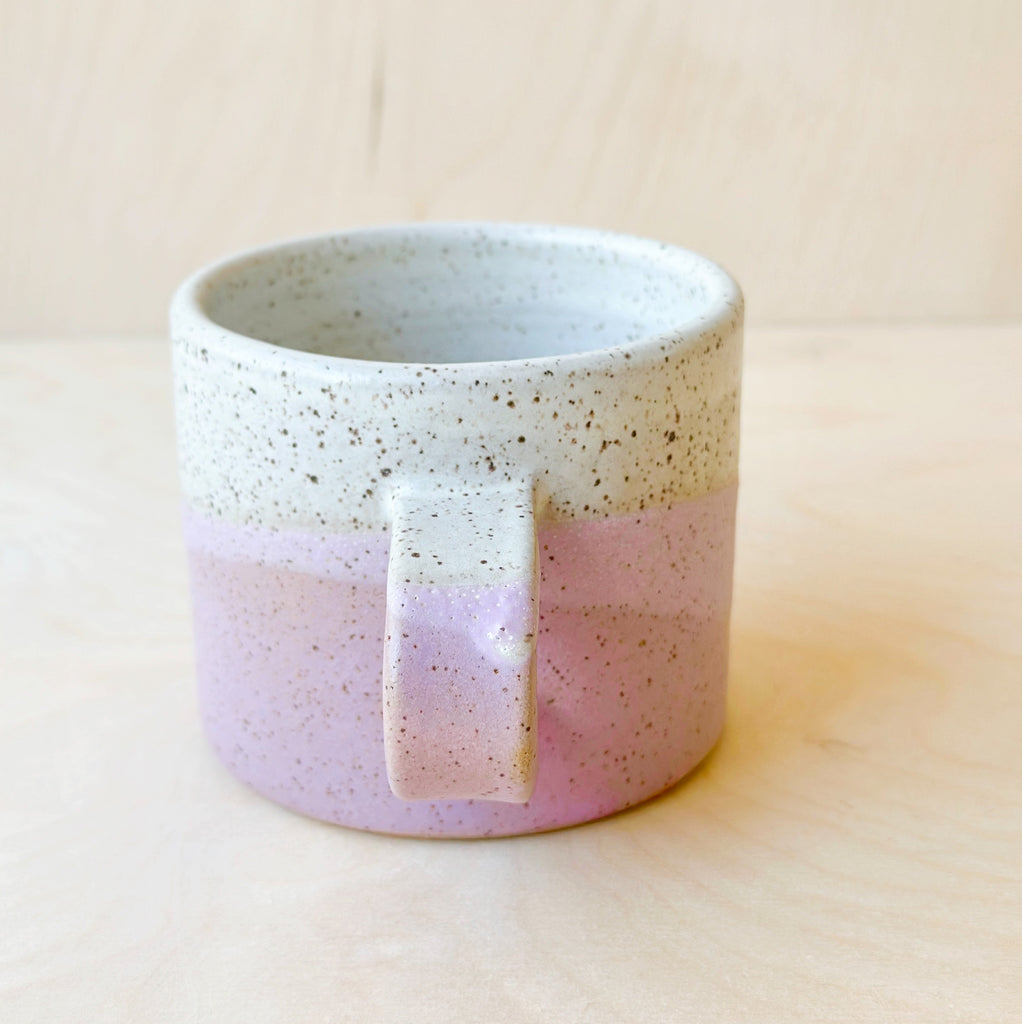 Pottery Mug - Red Oak Lavender